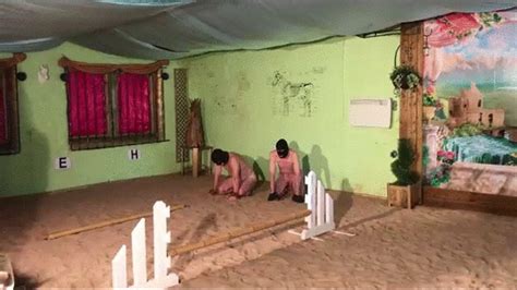 VIVIENNE L AMOUR 3 DOMMES HAVE THEIR NAKED SUBS JUMPING IN THE MENAGE Vivienne L Amour