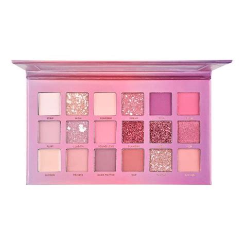 Палетка Ruby Rose Soft Nude тени для век и глиттер HB 1045 18 цветов