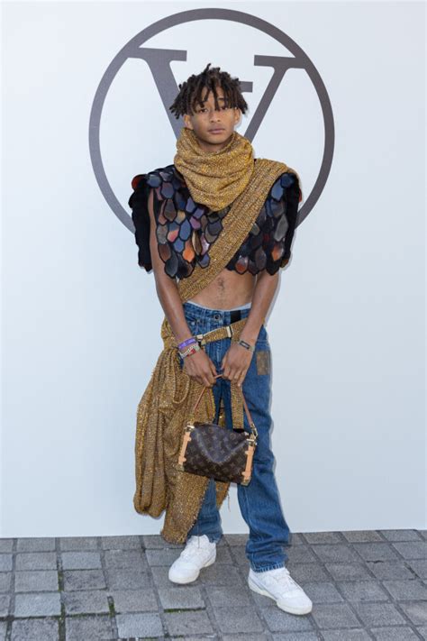 Photo Jaden Smith Photocall Du D Fil Louis Vuitton Collection