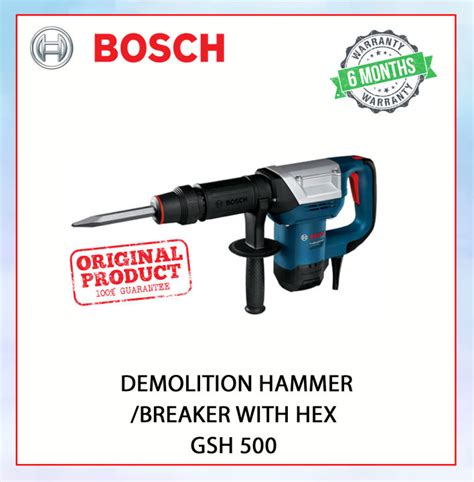 Bosch Gsh 500 Demolition Hammer Lazada