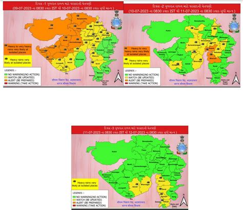 Heavy Rain During July 10 11 Light To Moderate From July 12 In Gujarat