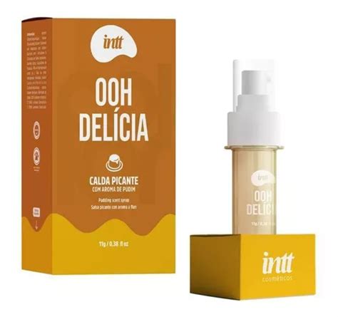 CALDA PICANTE OOH DELÍCIA PUDIM MASHIMELOW MORANGO Sex Shop Fascinação