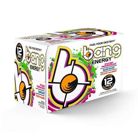 Bang Energy Paquete Variado De Sabores Sin Az Car Bebida