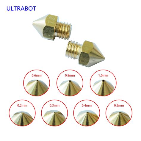 Boquilla DE COBRE M6 MK8 De Alta Calidad Cabezal De Impresi N Extrusor