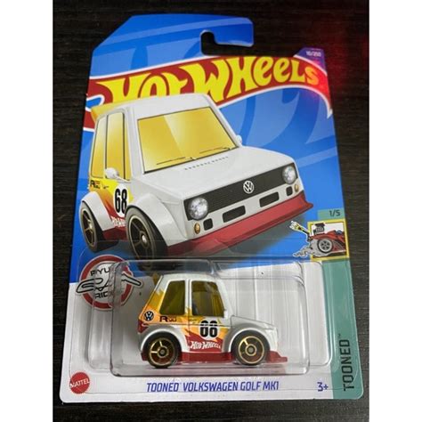 Hot Wheels Tooned Volkswagen Golf MK1 Shopee Malaysia