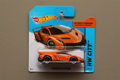 Hot Wheels Hw City Lamborghini Veneno Orange