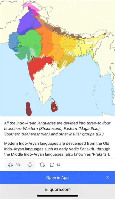 Another map of Dravidian languages : r/Dravidiology