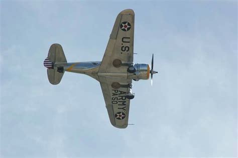 Curtiss P36 Hawk Of The Fighter Collection At Flying Legends Airshow