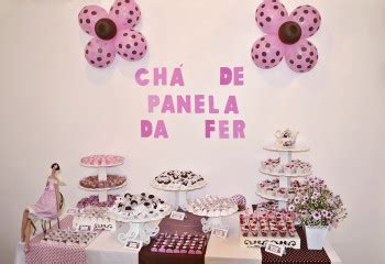 Ch De Panela Ch De Lingerie Ch Bar Dolce Arte Doces Finos