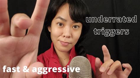 Asmr Fast And Aggressive Underrated Triggers Youtube