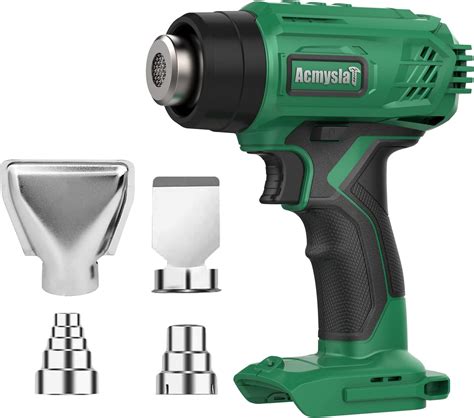 Cordless Heat Gun V MAX Lithium Ion Ah Battery Hot Air Gun Fast Heating Portable Heat Gun