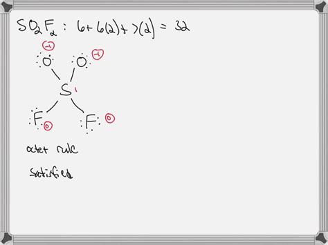 Solved A Draw A Lewis Diagram For So F In Which All Off