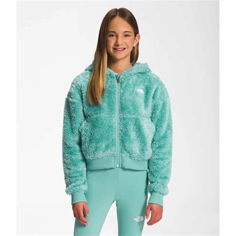 Shop The North Face Girls Suave Oso Full Zip Hooded Jacket On Get Up
