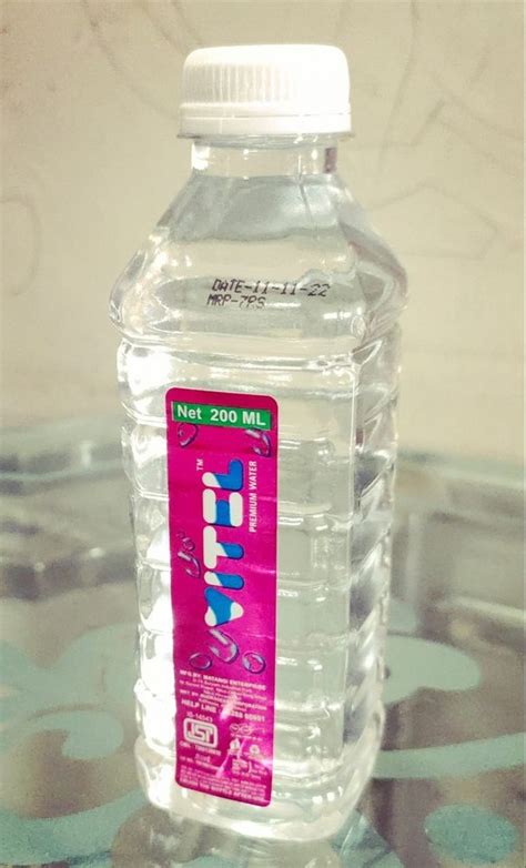 Vital Pet Ml Packaged Drinking Water Bottle Packaging Type Bottles