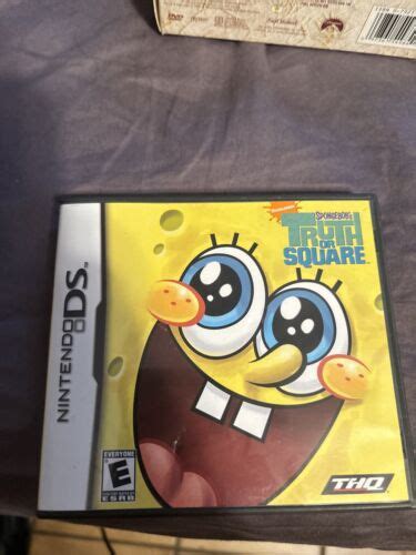 Spongebobs Truth Or Square Nintendo Ds 2009 785138363103 Ebay