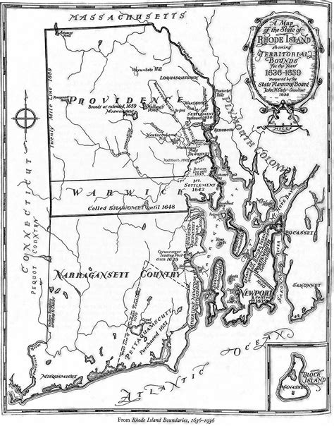 Rhode Island and the Providence Plantations... - Maps on the Web