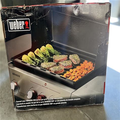 NEW! - Weber Genesis Grill 300 Series Rust-Resistant Griddle Insert