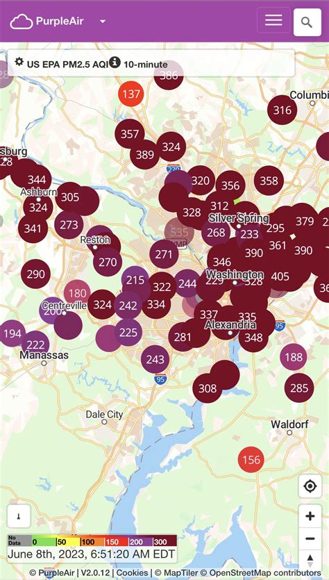 The smoke/air quality is so much worse than yesterday : r/nova