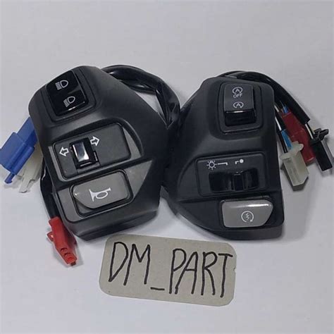 Jual Saklar Holder Switch Kiri Dan Kanan Yamaha Aerox Asli Ori Minda