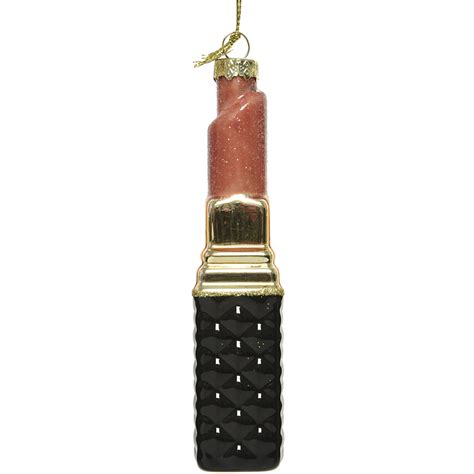 Елочная игрушка Помада 2,6x2,8x12,4 см коричневая 120443-3 купить по ...