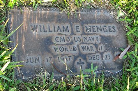 William Menges Usn World War Ii Veteran Rip Flickr