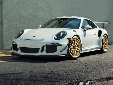 Porsche 911 GT3 RS 991 White ANRKY RS1 | Wheel Front