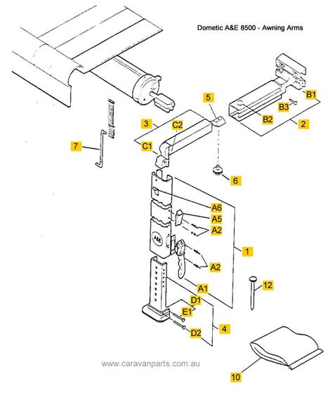 How To Replace Dometic Weather Pro Awning Parts A Comprehensive Diagram