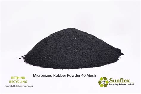 Black Mesh Crumb Rubber Powder Kg At Rs Kg In Ahmedabad Id