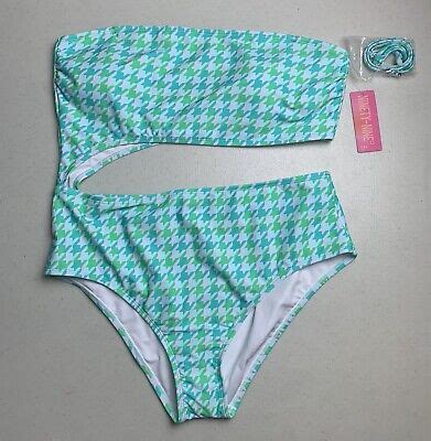 Womens Piece Bathing Swim Suit Bikini Size XXL By Ninety Nine NWT