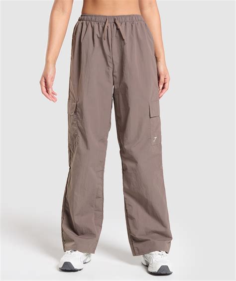 Gymshark Cargo Woven Pants Dusty Brown Gymshark