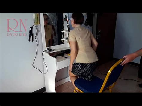 Camera In Nude Barbershop Hairdresser Makes Undress Lady Ho Cut Her Hair Barber Nudism CAM