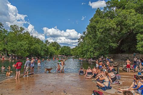 Barton Springs Municipal Pool Austin Texas Top Hot Springs
