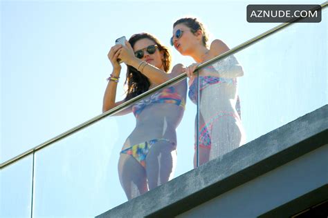 Alessandra Ambrosio Sexy In Bikini On The Beach In Rio De Janeiro Aznude