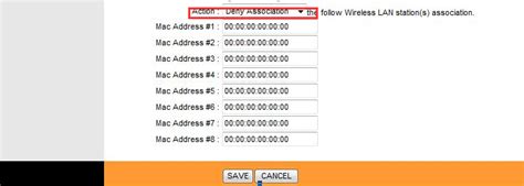 How To Configure Wireless Mac Address Filter On Td W G N Td W N