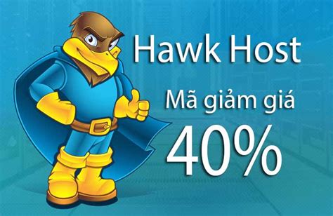 Mã Giảm Giá Hawk Host Tháng 42020 Giảm 40 Hosting