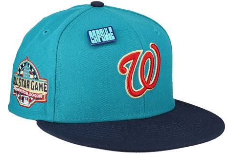 New Era Washington Nationals Capsule Teal Collection 2018 All Star Game