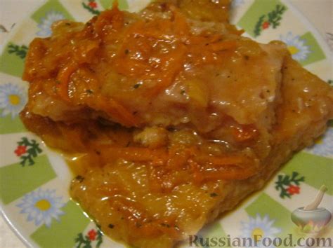 Рецепт: Пангасиус в томатном соусе на RussianFood.com