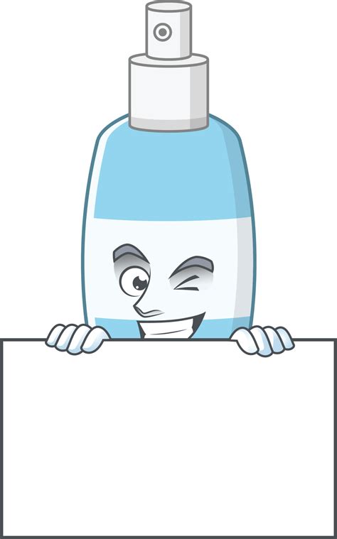 Spray Hand Sanitizer Cartoon Character 21292918 Vector Art At Vecteezy
