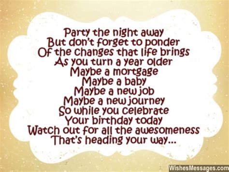 30th Birthday Poems – WishesMessages.com