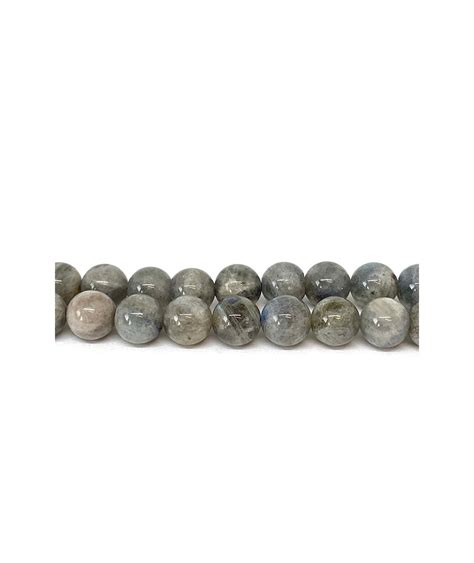 Labradorite Fil de Perles Autres modèles Environ 46 perles 8mm