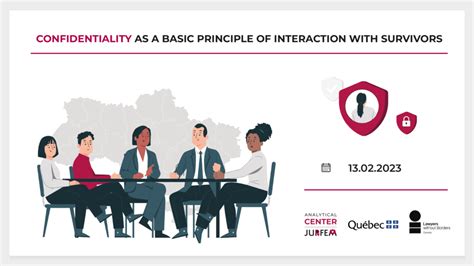 Confidentiality as a basic principle of interaction with survivors - Jurfem