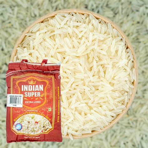 Придбати Рис Indian Super Basmati 2-ї пропарки, 2кг в інтернет-магазині ...