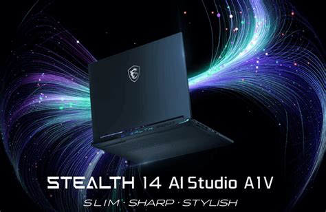 Laptop Msi Gaming Stealth Ai Studio A Vfg Vn Core Ultra H