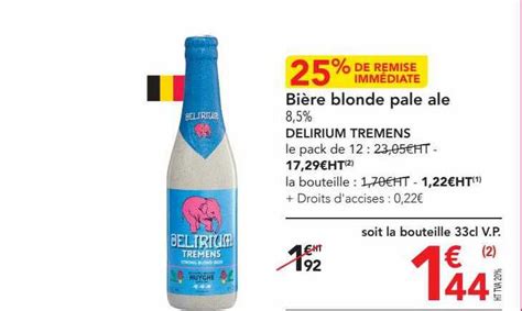 Promo Bière Blonde Pale Ale Delirium Tremens chez METRO iCatalogue fr