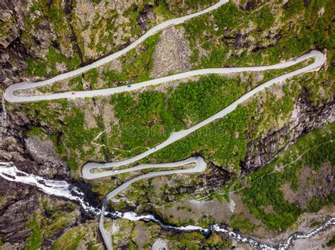 Trollstigen Mountain Road In Norway Stock Photo - Image of trollstigveien, trip: 146924356