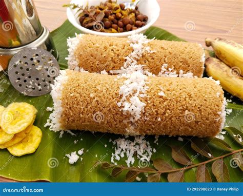 Puttu Kadala Curry Royalty Free Stock Photography CartoonDealer