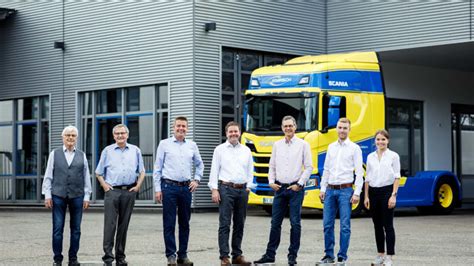 50 Jahre Scania Händler Martin Knirsch Scania Deutschland Österreich