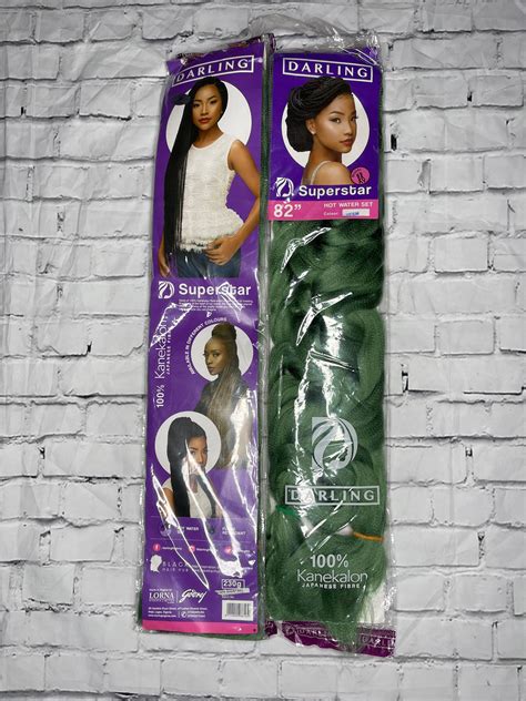 Darling Super Star Braiding Hair Extensions Jumbo Pack 230g 82 Etsy