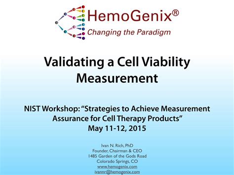 Pdf Validating A Cell Viability Measurement Dokumen Tips