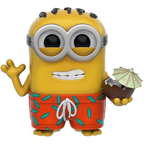 Phil W Coconut Funko Pop Movies X Minions Paradise Vinyl Figure